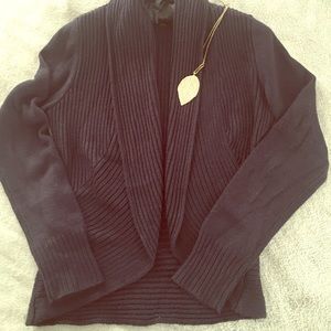 Navy blue H &M cardigan